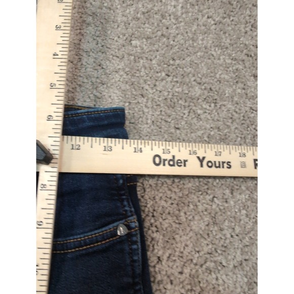 KUT from the Kloth Diana Fab Skinny Jeans High Rise Dark Wash Blue Womens 27x28 - Picture 5 of 9